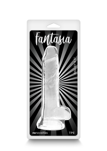 NS Novelties Fantasia Ballsy 6.5' TRANSPA - 2