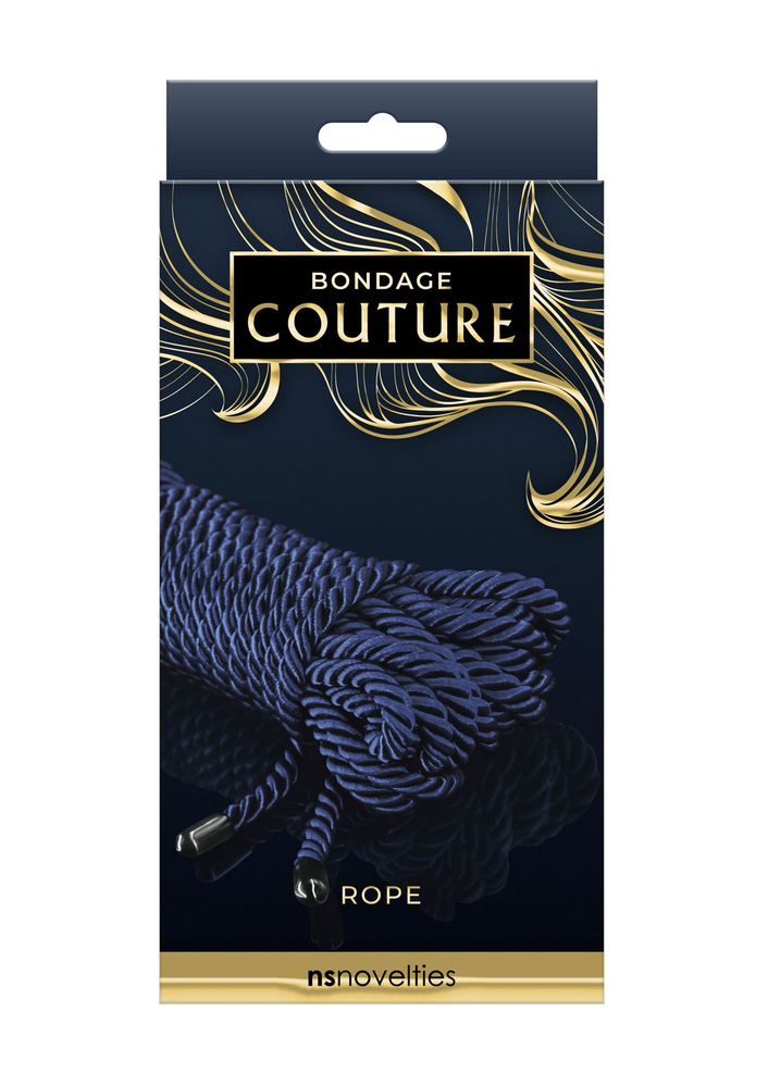 NS Novelties Bondage Couture Rope BLUE - 0