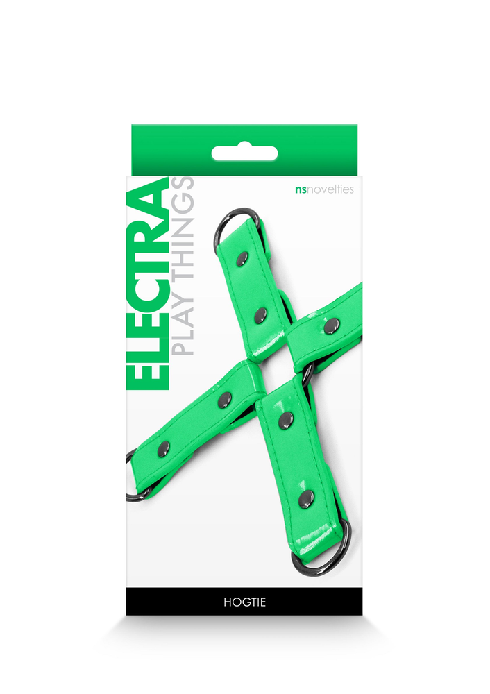 NS Novelties Electra Hogtie GREEN - 1