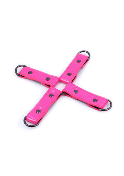 NS Novelties Electra Hogtie PINK - 0