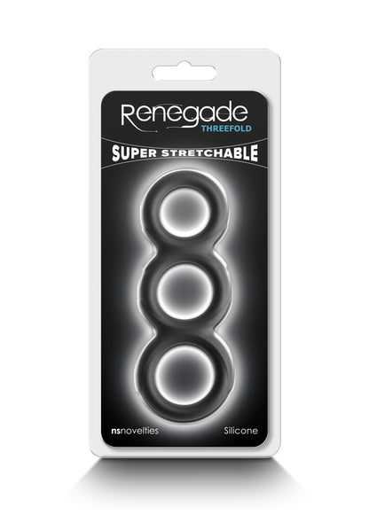 NS Novelties Renegade Threefold BLACK - 2