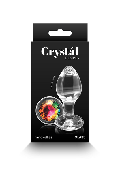 NS Novelties Crystal Desires Rainbow Gem Medium MULTICOLOR - 2