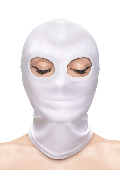 NS Novelties Fetish & Fashion Eyes Hood WHITE - 1