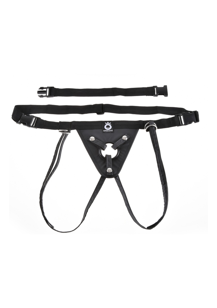 Pipedream King Cock Fit Rite Harness BLACK - 2