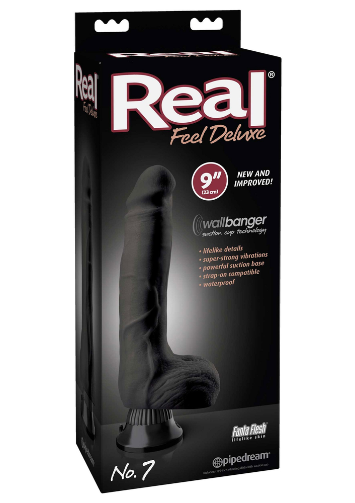 Pipedream Real Feel Deluxe 7 BLACK - 3