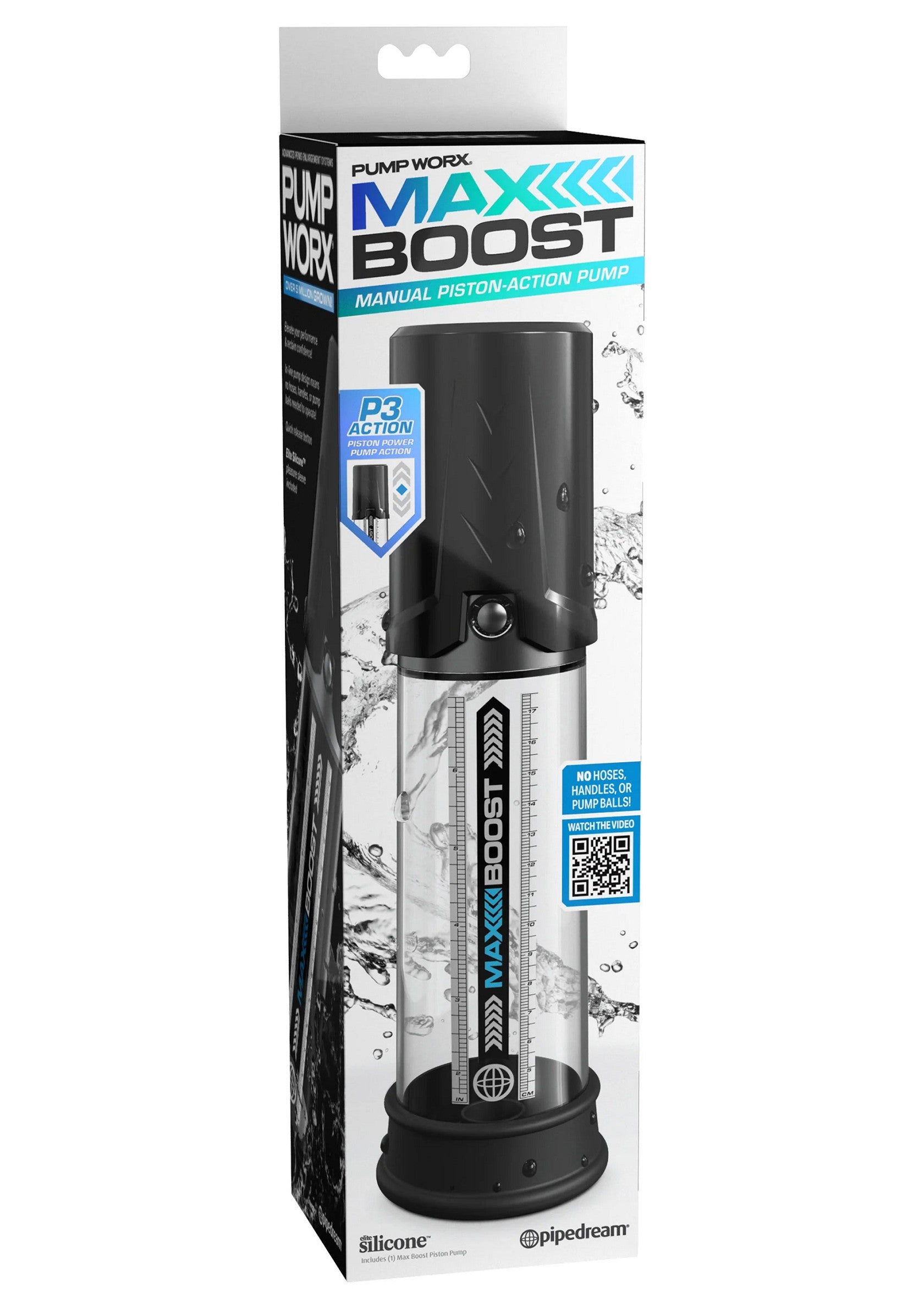 Pipedream Pump Worx Max Boost BLACK - 1