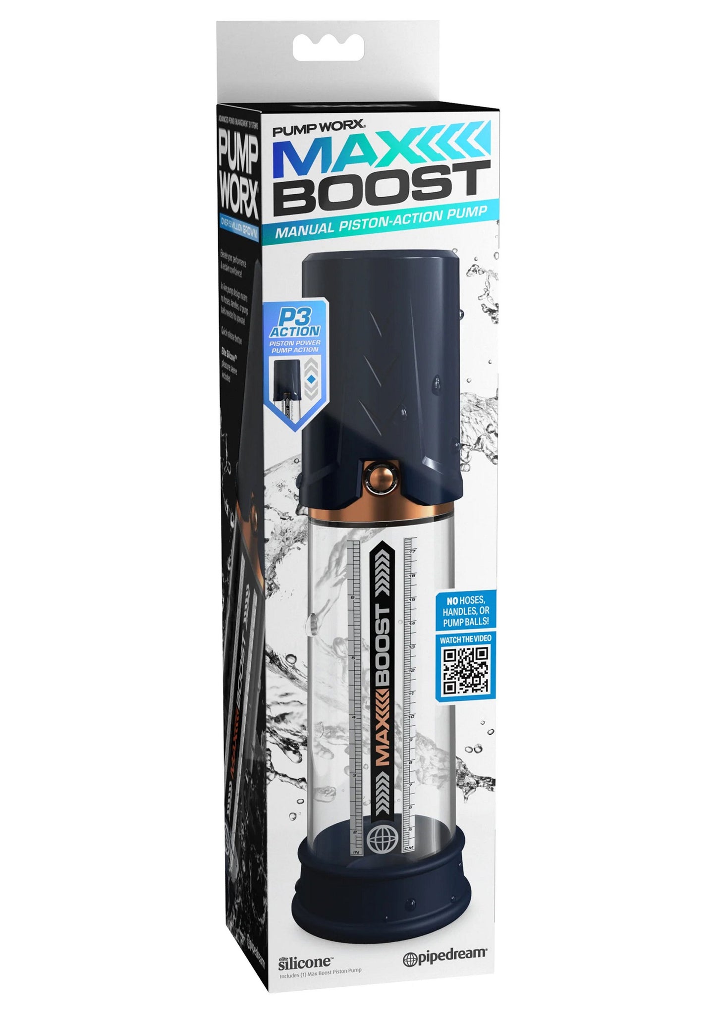 Pipedream Pump Worx Max Boost BLUE - 5