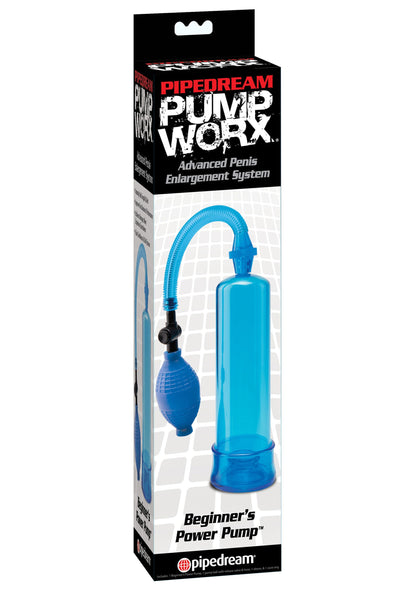 Pipedream Pump Worx Beginners Power Pump BLUE - 0