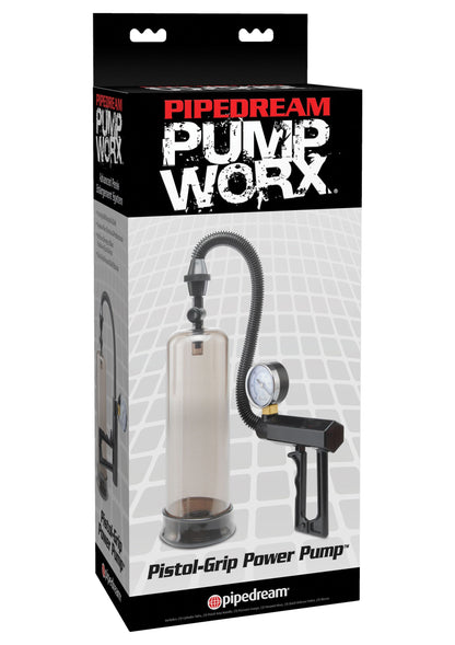 Pipedream Pump Worx Pistol Grip Power Pump BLACK - 2