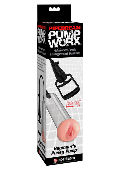 Pipedream Pump Worx Beginners Pussy Pump TRANSPA - 0