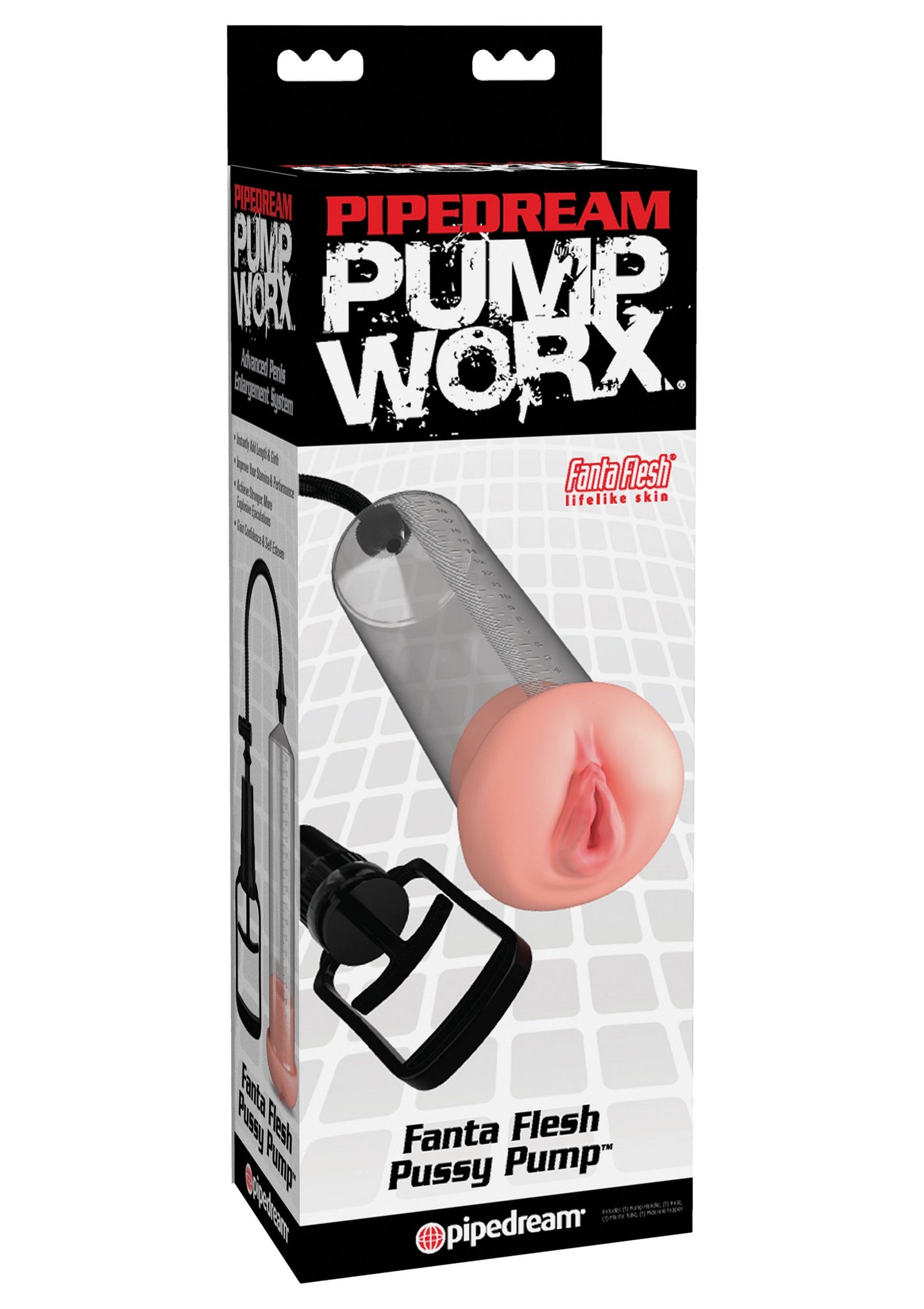 Pipedream Pump Worx Anta Pussy Pump TRANSPA - 0