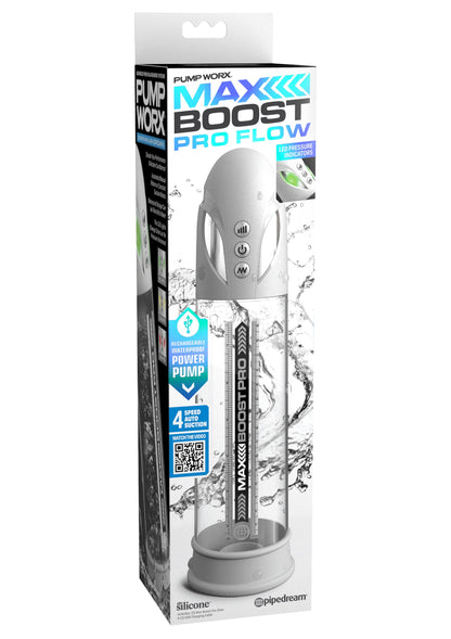 Pipedream Pump Worx Max Boost Pro Flow WHITE - 1029