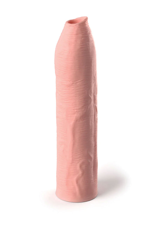 Pipedream Fantasy X-Tensions - Elite Uncut Silicone Penis Enhancer - Brown