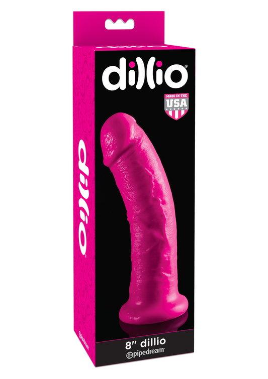 Pipedream Dillio - 8' Dildo - Roze