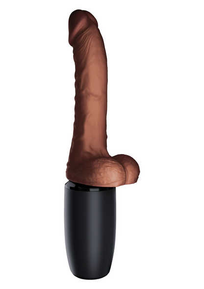 Pipedream King Cock Plus Triple Treat BROWN - 3