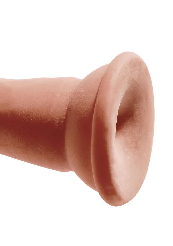 Pipedream King Cock 3D Triple Density 7' CARAMEL - 5