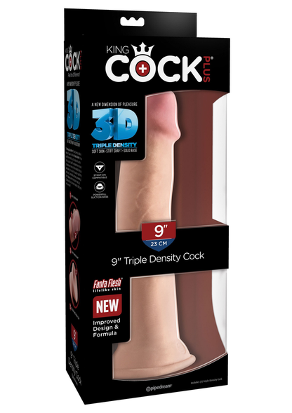 Pipedream King Cock 3D Triple Density 9' SKIN - 0