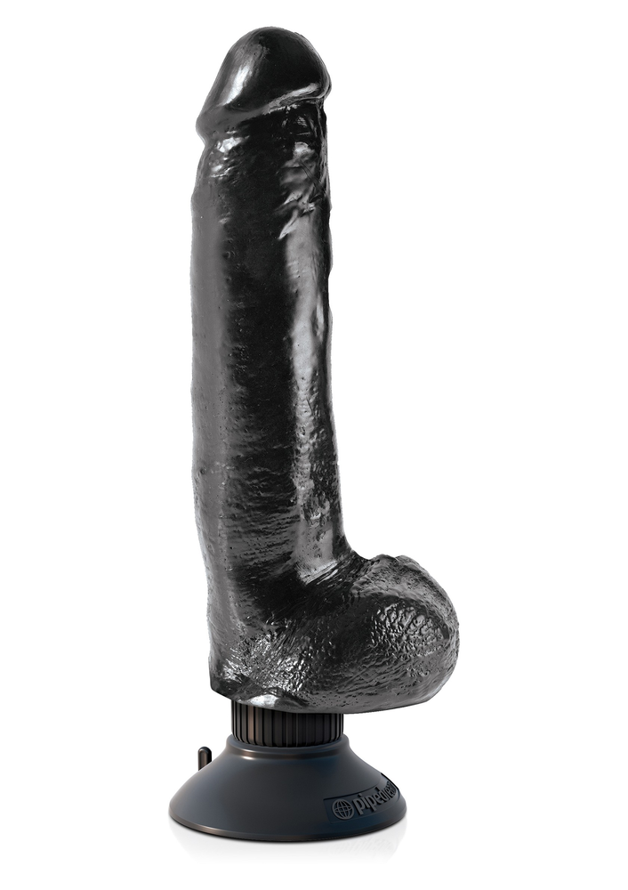 Pipedream King Cock With Balls 9' BLACK - 3