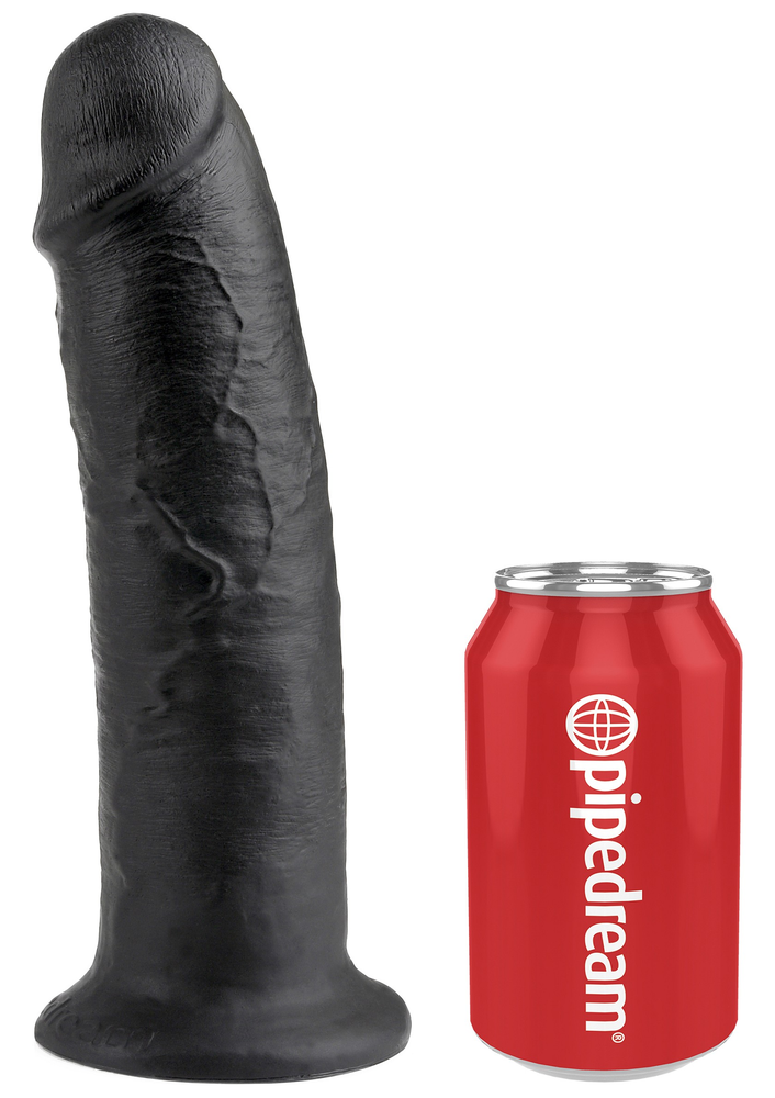 Pipedream King Cock 10' BLACK - 2