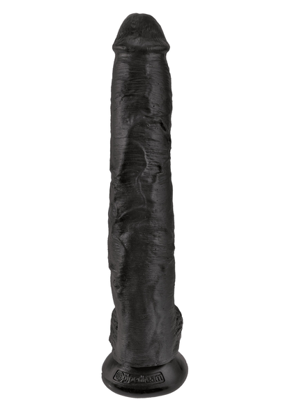 Pipedream King Cock 14' With Balls BLACK - 2