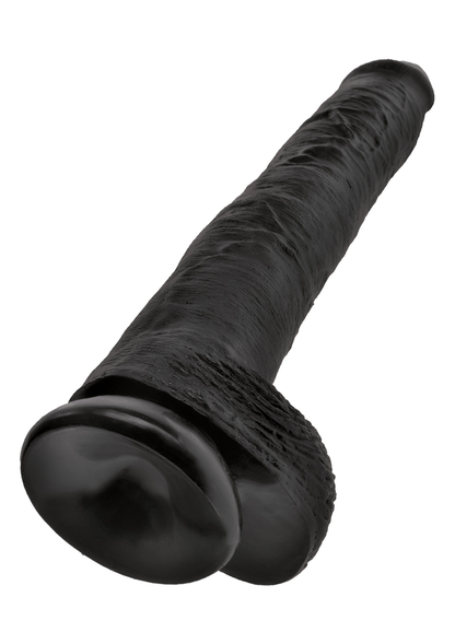 Pipedream King Cock 14' With Balls BLACK - 0