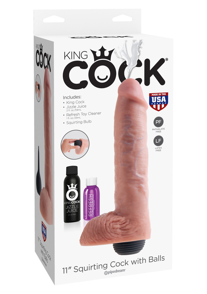 Pipedream King Cock Squirting Cock 11' SKIN - 2