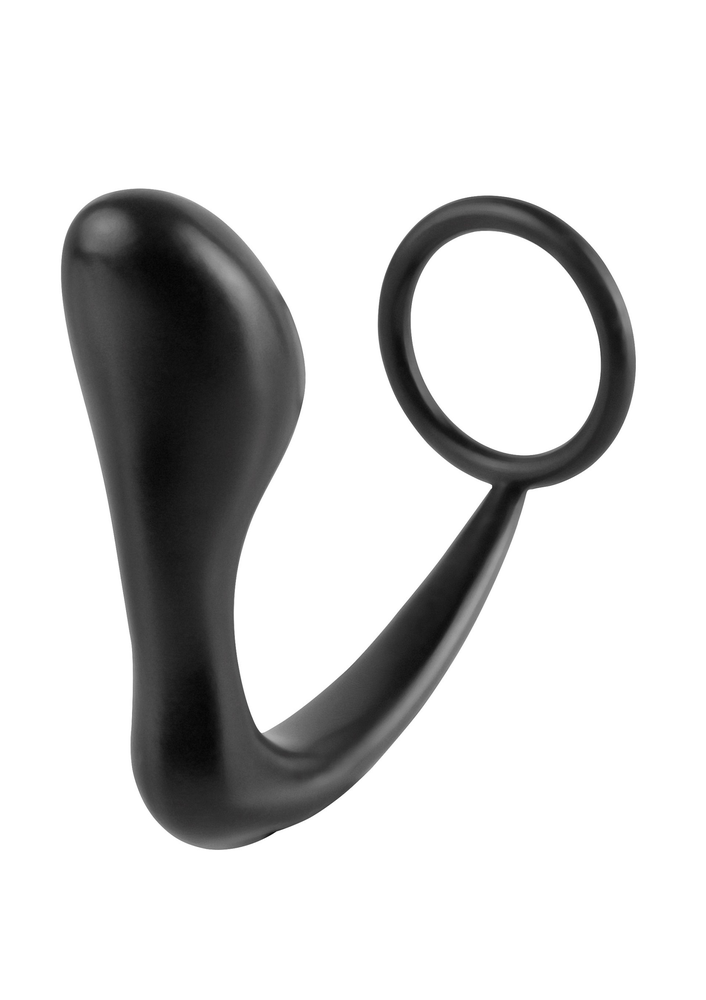 Pipedream Anal Fantasy Ass-Gasm Cockring Plug BLACK - 0