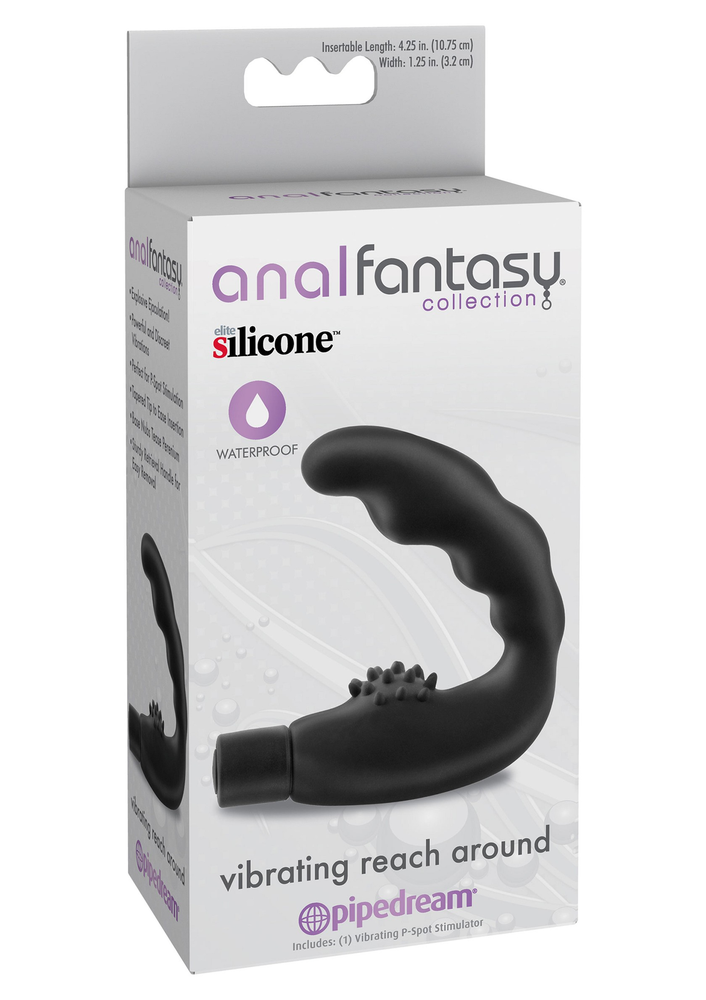 Pipedream Anal Fantasy Vibrating Reach Around BLACK - 0