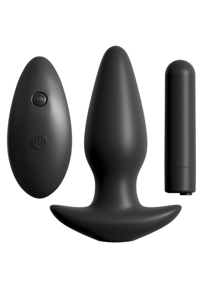 Pipedream Anal Fantasy Remote Control Plug BLACK - 2