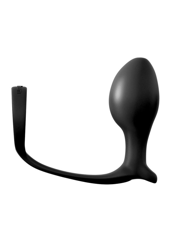 Pipedream Anal Fantasy Cockring Advanced Plug BLACK - 0