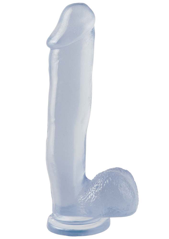 Pipedream Basix 12' Dong with Suction Cup TRANSPA - 0