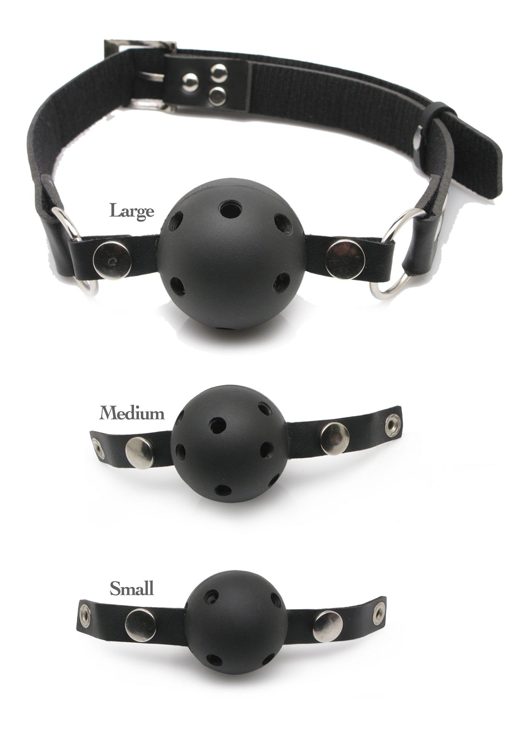 Pipedream Fetish Fantasy Ball Gag Training System BLACK - 2