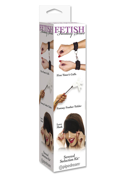 Pipedream Fetish Fantasy Sensual Seduction Kit BLACK - 2