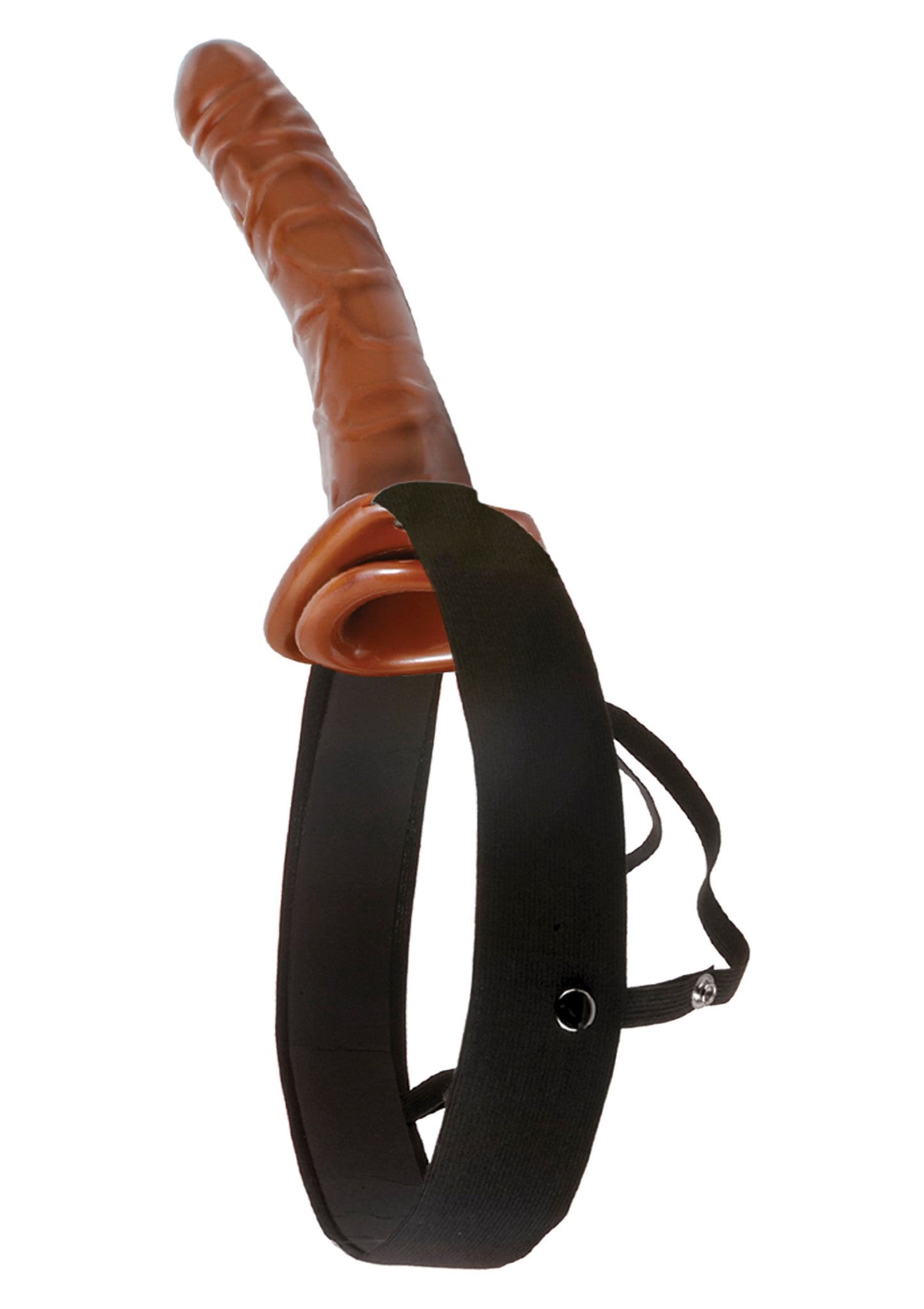 Pipedream Fetish Fantasy 10' Hollow Strap-On BLACK - 1