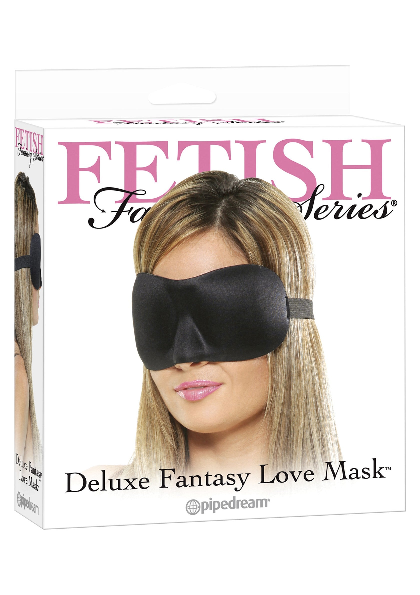 Pipedream Fetish Fantasy Deluxe Fantasy Love Mask BLACK - 1