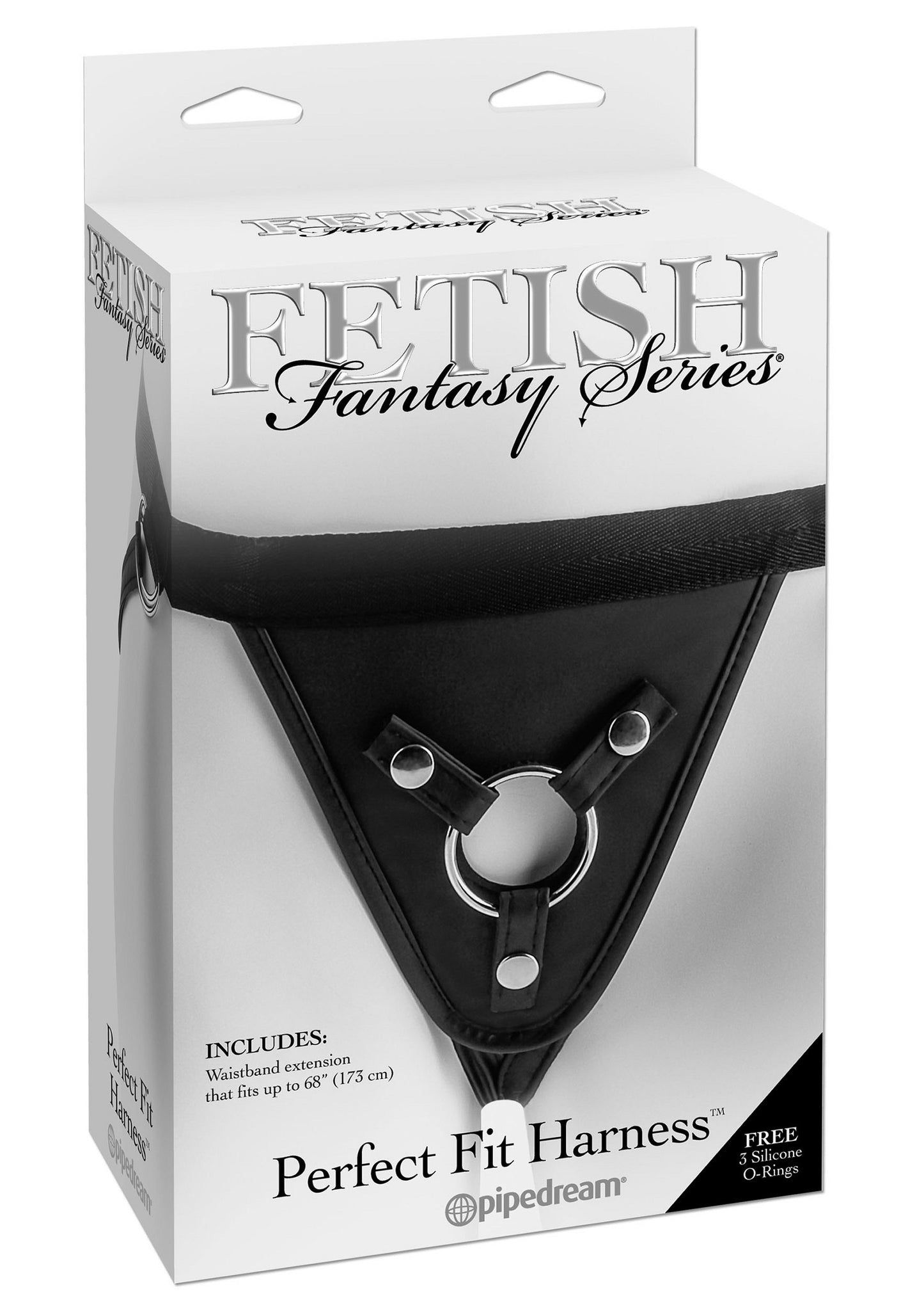 Pipedream Fetish Fantasy Perfect Fit Harness BLACK - 0