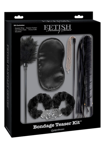 Pipedream Fetish Fantasy Bondage Teaser Kit BLACK - 4