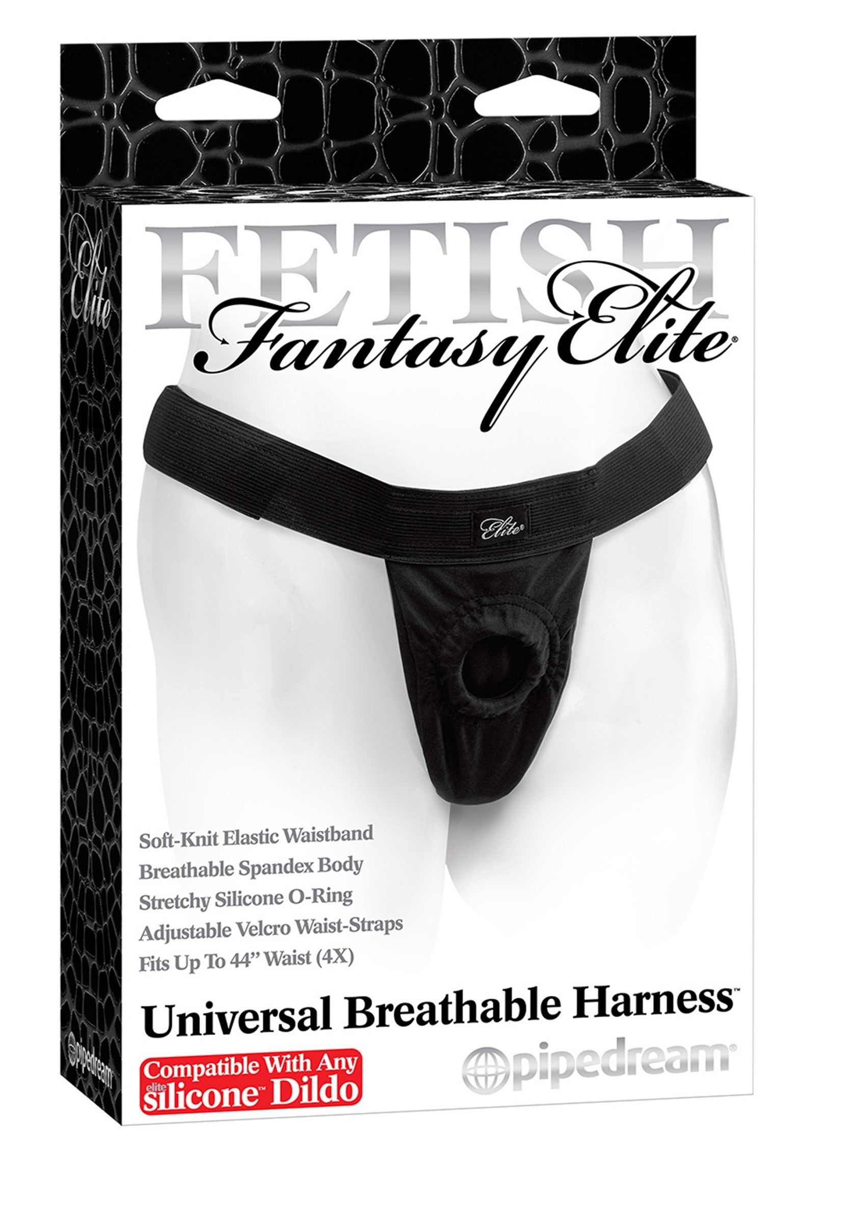 Pipedream Fetish Fantasy Universal Breathable Harness BLACK - 1