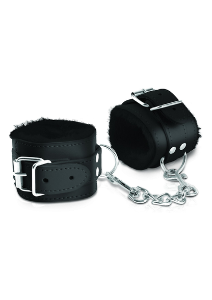 Pipedream Fetish Limited Edition Cumfy Cuffs BLACK - 1