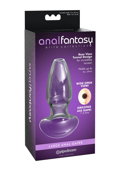 Pipedream Anal Fantasy Elite Large Anal Gaper TRANSPA - 1