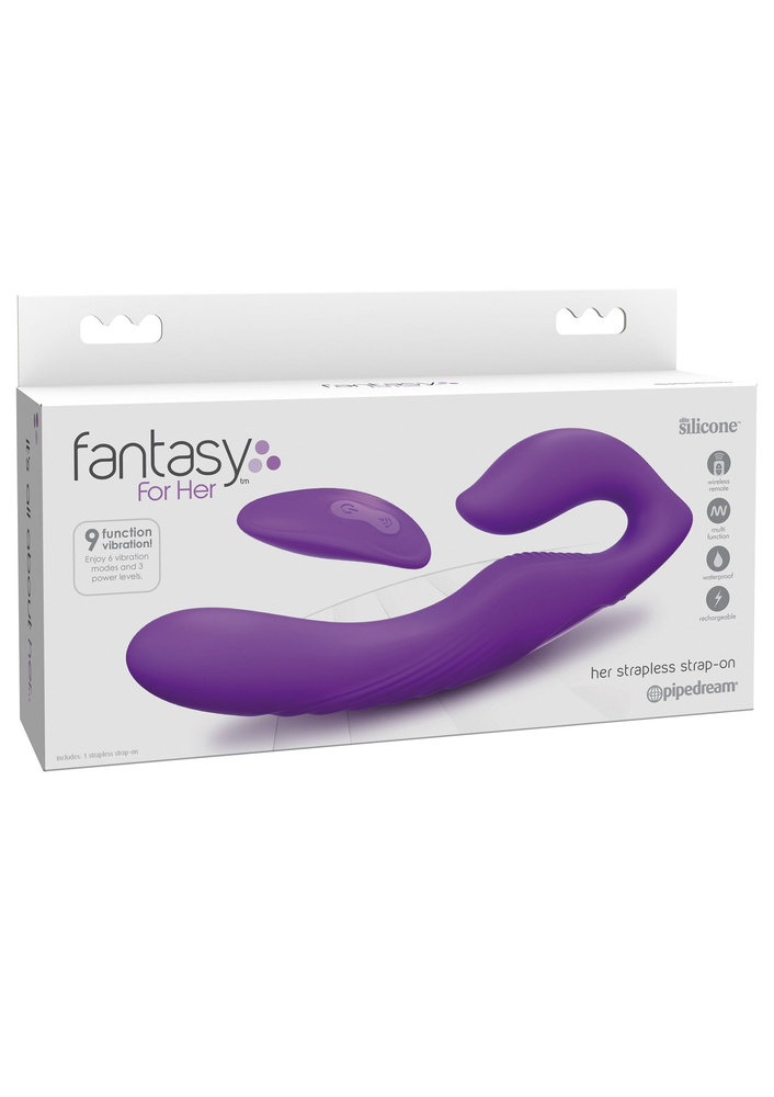 Pipedream Fantasy For Her Her Strapless Strap-On PURPLE - 3