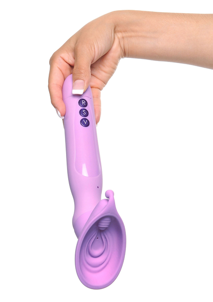 Pipedream Fantasy For Her Vibrating Roto Suck-Her PURPLE - 0