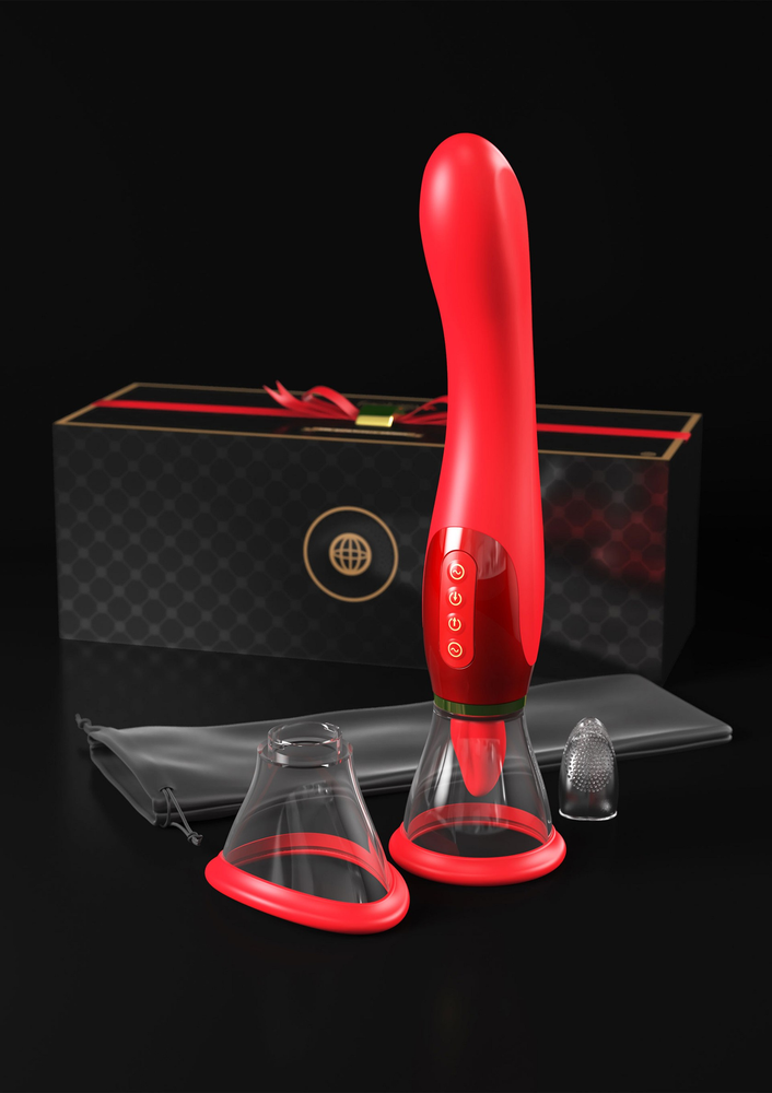 Pipedream Fantasy For Her Her Ultimate Pleasure 24K Gold RED - 7
