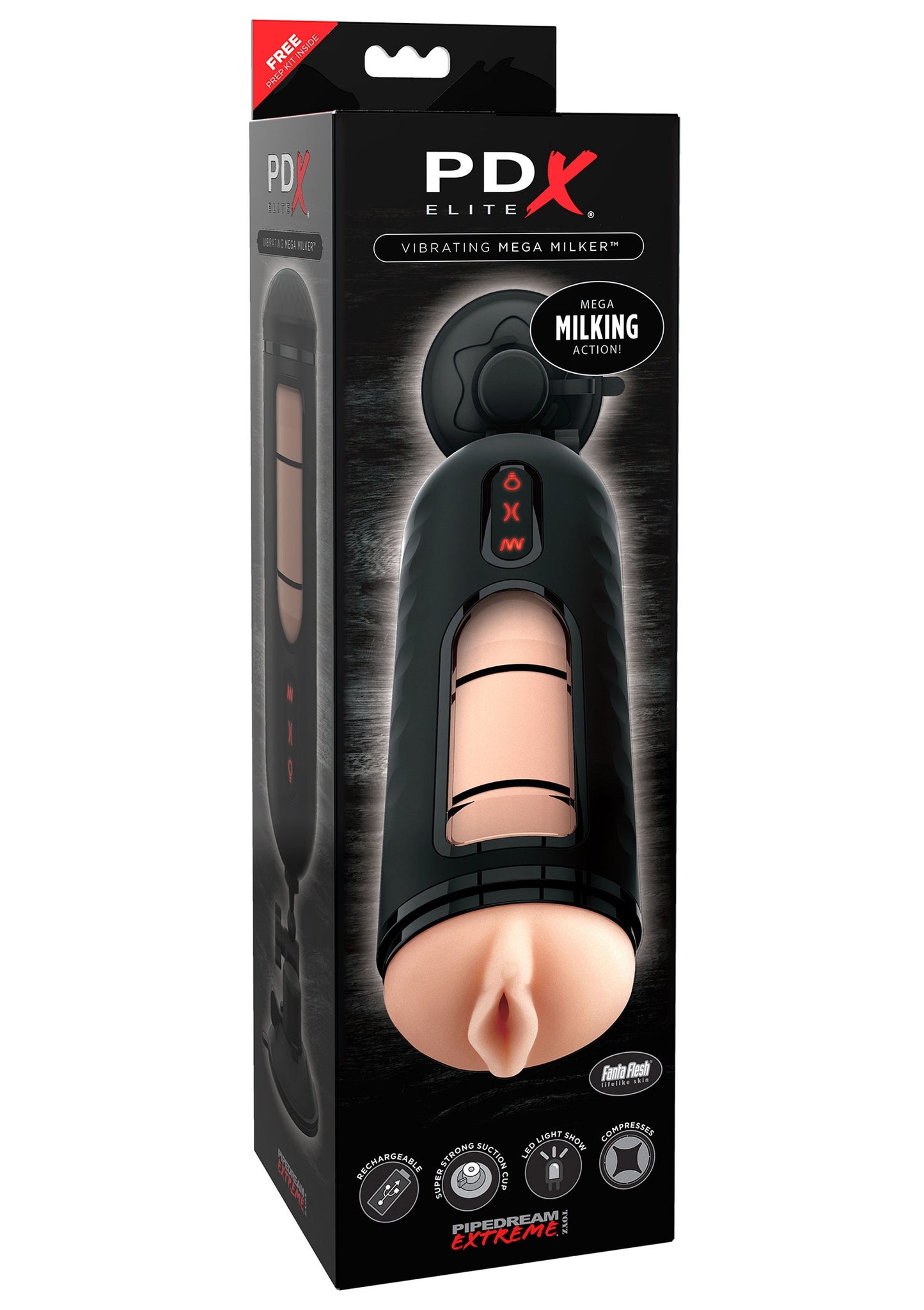 Pipedream PDX Elite Vibrating Mega Milker SKIN - 4