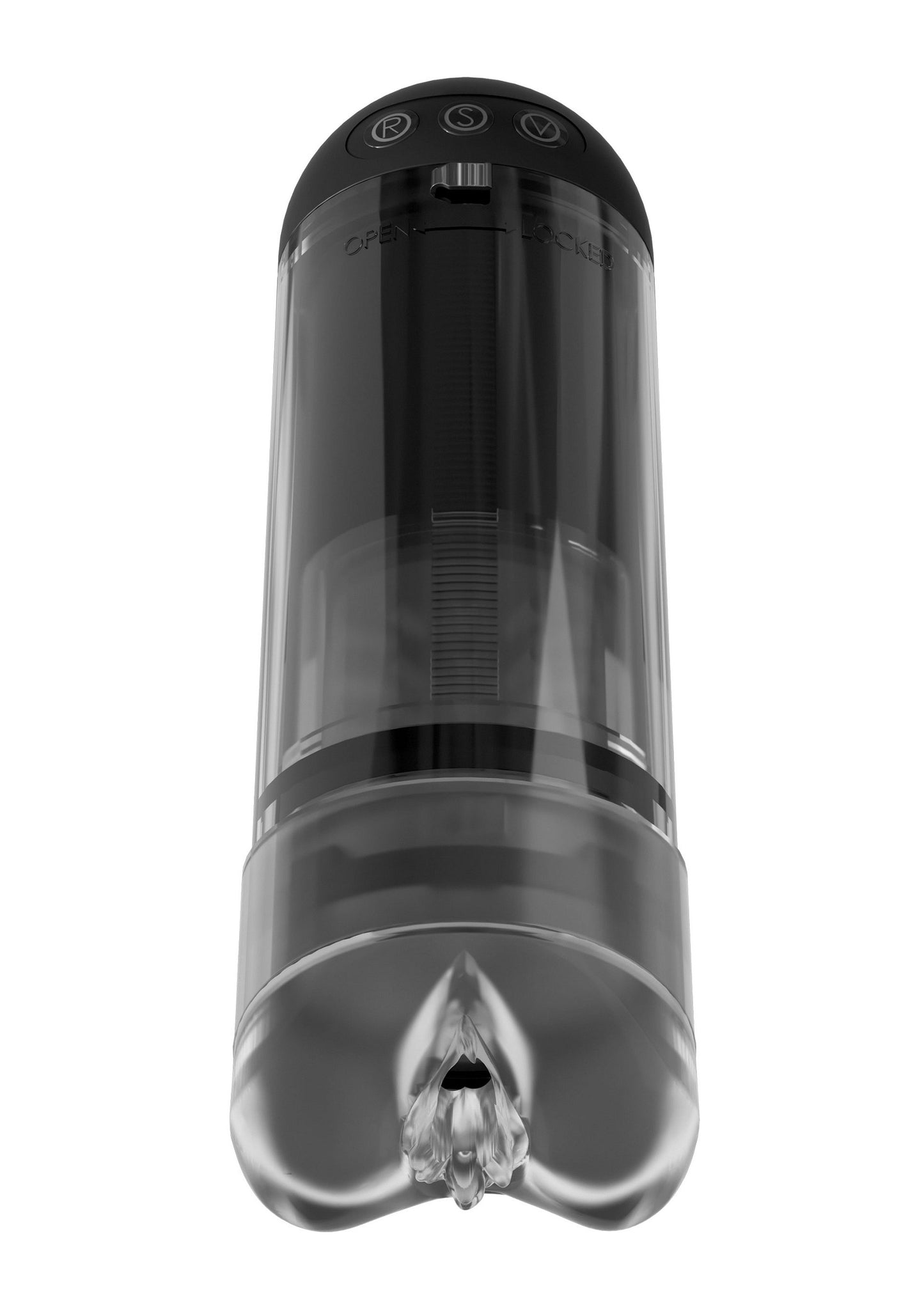 Pipedream PDX Elite Extender Vibrating Penis Pump TRANSPA - 4