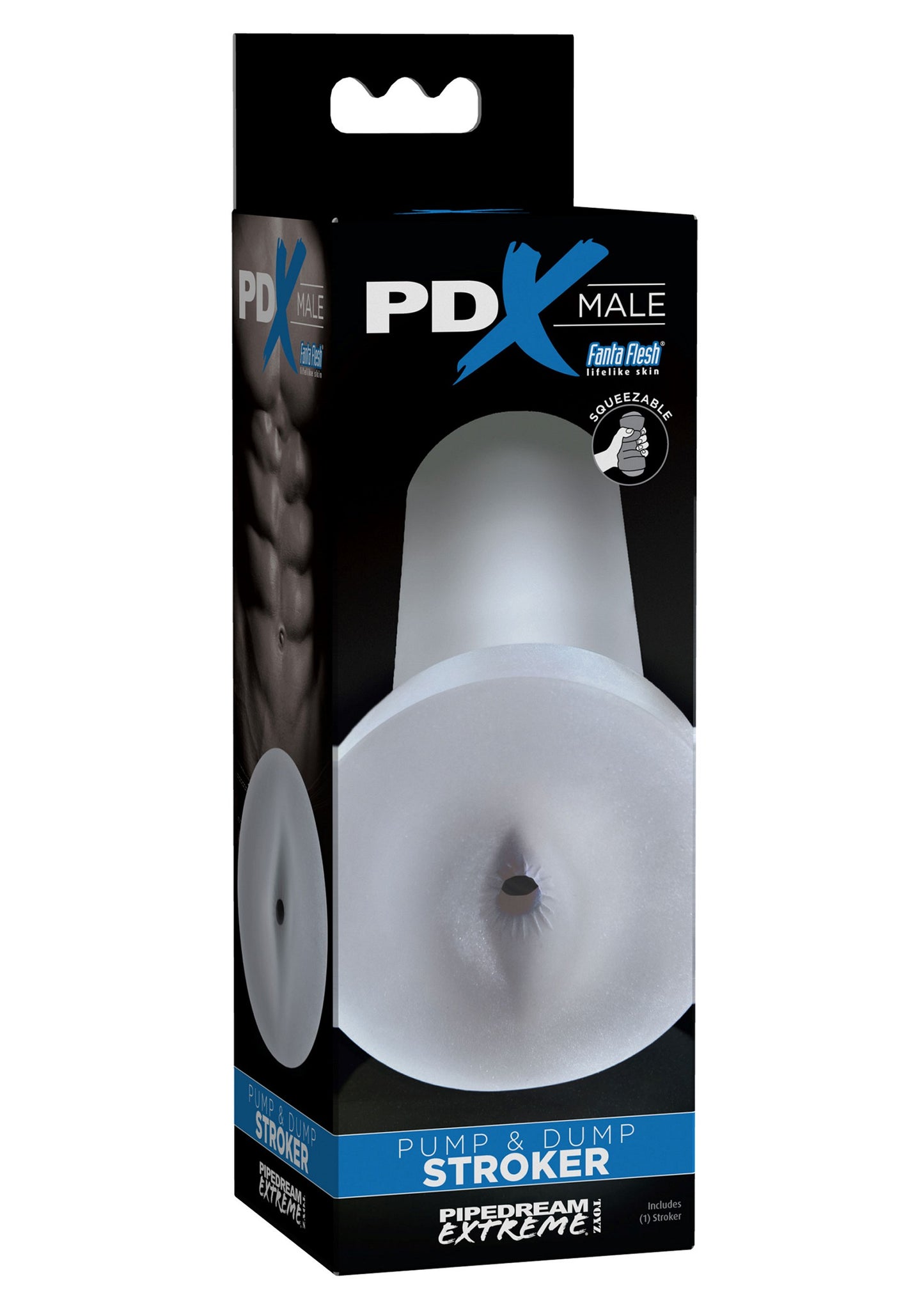 Pipedream PDX Male Pump & Dump Stroker TRANSPA - 2