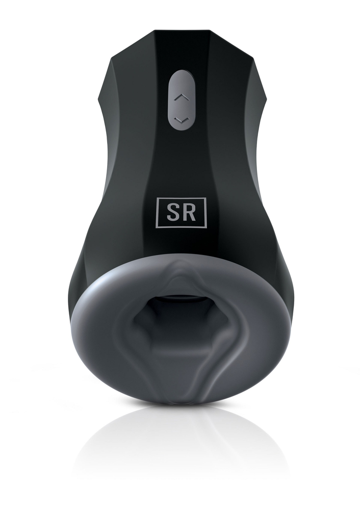 Pipedream CONTROL by Sir Richard's Silicone Twin Turbo Stroker BLACK - 0