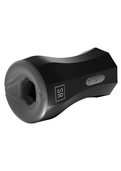 Pipedream CONTROL by Sir Richard's Silicone Twin Turbo Stroker BLACK - 1