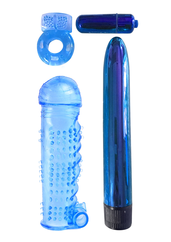 Pipedream Classix Ultimate Pleasure Couples Kit BLUE - 1