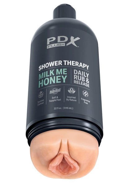 Pipedream PDX Plus Shower Therapy Milk Me Honey SKIN - 3